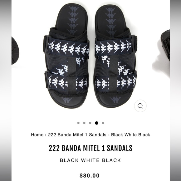 222 BANDA MITEL 1 SANDALS SIZE 8 - Picture 5 of 5